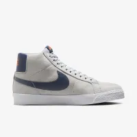 Nike SB Zoom Blazer Mid Skate Кросівки колір сірий