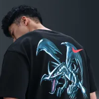 Nike Sportswear Solo Swoosh футболка цвет черный