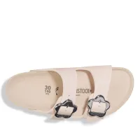 Шлёпанцы Birkenstock Arizona Flower Buckle 1029490 - Розовые