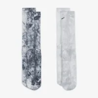 Nike Everyday Plus Cushioned Tie-Dye Crew Socks (2 Pairs) Multi-Color