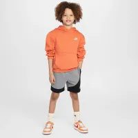 Nike Sportswear Little детские On the Move French Terry шорты цвет черный