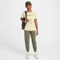 Nike Sportswear Big дитячі футболка колір коричневий