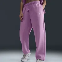 Nike Sportswear Phoenix Fleece жіноча З високою талією оверсайз Sweatpants Pink