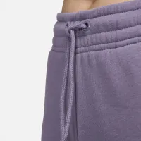 Nike Sportswear Phoenix Fleece женская Mid-Rise Sweatpants цвет фиолетовый