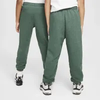 Nike Standard Issue Big дитячі Dri-FIT Fleece Pants колір зелений