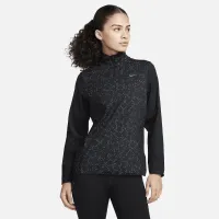 Nike Swift Element женская 1/4-Zip Running Top цвет черный