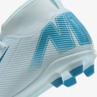 Nike Jr. Mercurial Superfly 10 Club Little/Big детские MG High-Top футбольные бутсы синий