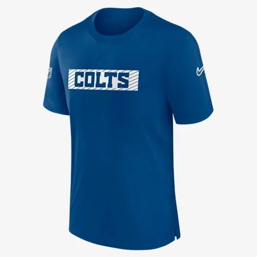 Indianapolis Colts Sideline Player чоловічі Nike Dri-FIT NFL футболка блакитний