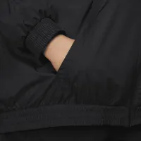 Nike Sportswear Classic Wovens жіноча Loose UV Hooded Куртка (великі розміри) колір чорний