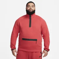 Nike Sportswear Tech Fleece мужские 1/2-Zip свитшот цвет красный