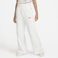 Nike Sportswear Phoenix Fleece женская С высокой Талией Wide-Leg Sweatpants цвет белый