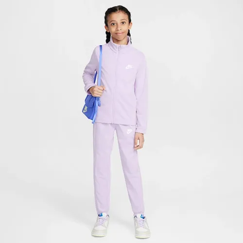 Nike Sportswear Big дитячі Tracksuit колір фіолетовий