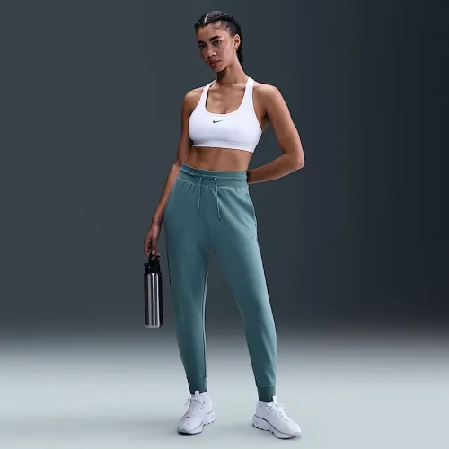 Nike Dri-FIT One жіноча З високою талією 7/8 French Terry Joggers блакитний