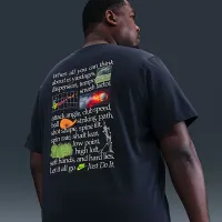 Nike мужские для гольфа футболка синий
