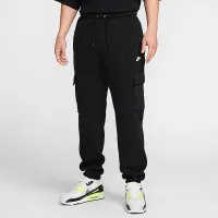 Nike Club мужские Fleece Cargo Pants цвет черный