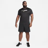 Nike Dri-FIT чоловічі Fitness футболка колір чорний