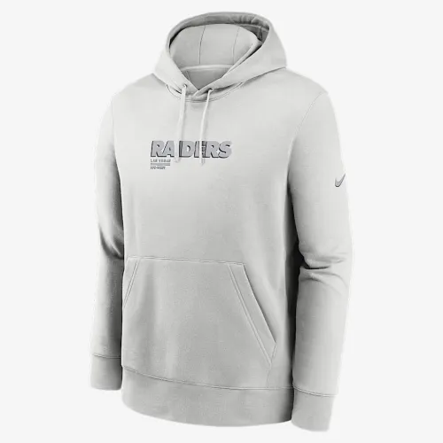 Las Vegas Raiders Slot Receiver Club мужские Nike NFL Pullover Толстовка с капюшоном цвет серый