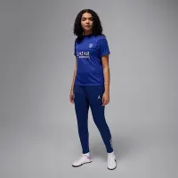 Nike Paris Saint-Germain Strike Fourth женская Jordan Dri-FIT Soccer Knit Pants синий