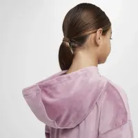 Nike Sportswear Little дитячі Cozy Pullover Толстовка з капюшоном колір фіолетовий