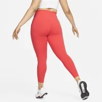Nike Universa жіноча Medium-Support З високою талією 7/8 лосіни з кишенямиколір червоний