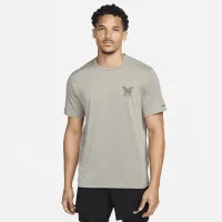 Nike Rise 365 Running Division чоловічі Dri-FIT Running Top колір сірий