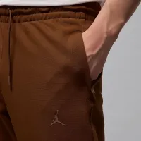 Nike Jordan Sport Hoop Fleece чоловічі Dri-FIT Pants колір коричневий