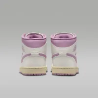 Nike Air Jordan 1 Mid женская Кроссовки цвет белый