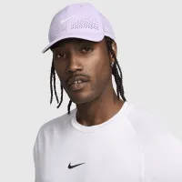 Nike Dri-FIT ADV Club Structured Swoosh Cap колір фіолетовий
