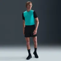 Nike Pro мужские Dri-FIT Tight Sleeveless Fitness Top цвет зеленый