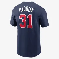 Greg Maddux Atlanta Braves Fuse Cooperstown чоловічі Nike MLB футболка блакитний