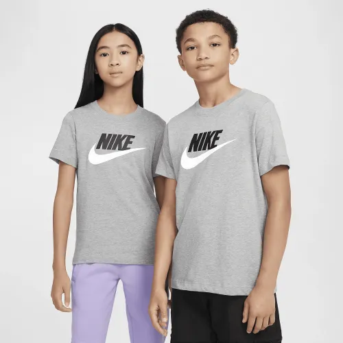 Nike Sportswear Big детские футболка цвет серый