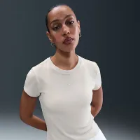 Nike Sportswear Chill Knit женская футболка цвет серый