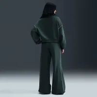 Nike Sportswear Phoenix Fleece женская Mock-Neck свитшот цвет зеленый