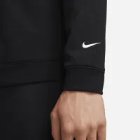 Nike Dri-FIT Track Club Men's Fleece Long-Sleeve Crew Neck Running Sweatshirt Black