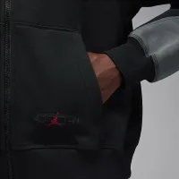 Nike Jordan мужские оверсайз Full-Zip Толстовка с капюшоном цвет черный