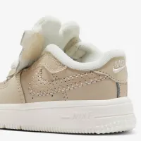 Nike Force 1 Low SE EasyOn Baby/Toddler Кросівки колір коричневий