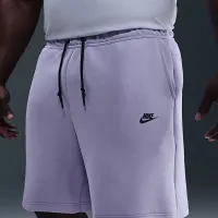 Nike Sportswear Tech Fleece чоловічі шорти колір фіолетовий