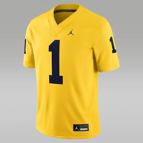 Michigan Wolverines чоловічі Nike Dri-FIT College Game Jersey Yellow