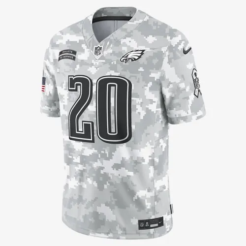 Brian Dawkins Philadelphia Eagles Salute to Service чоловічі Nike Dri-FIT NFL Limited Jersey колір білий