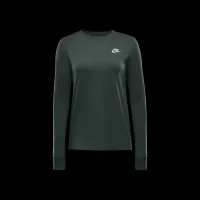 Nike Sportswear Club жіноча Long-Sleeve футболка колір зелений
