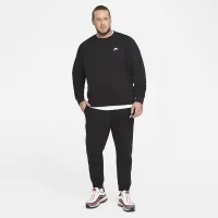 Nike Sportswear Club Fleece мужские Crew цвет черный