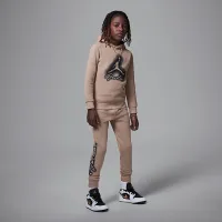 Nike Jordan MVP Little детские 2-Piece Fleece Pullover Толстовка с капюшоном набор цвет коричневый
