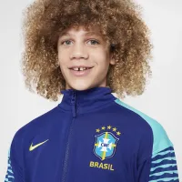 Brazil Academy Pro Big дитячі Nike Dri-FIT Soccer Anthem Куртка блакитний