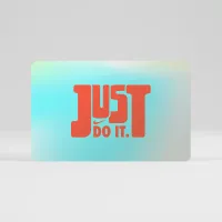 Nike Gift Card Mailed in a Mini Nike Shoebox синий