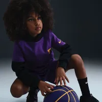 Nike Kobe Big детские футболка цвет фиолетовый