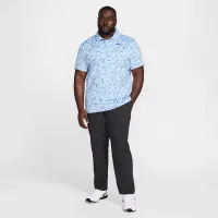 Nike Dri-FIT Tour мужские Floral для гольфа Polo синий