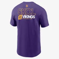 Minnesota Vikings Team Outline Essential футболка чоловічі Nike NFL футболка колір фіолетовий