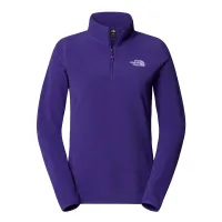 Кофта/футболка The North Face 100 Glacier 1/4 Zip Fleece 0A855MNL41 - фіолетова