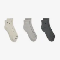 Nike Everyday Plus Cushioned тренувальні Ankle шкарпетки (3 пар) різнокольорові