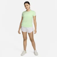 Nike One Classic жіноча Dri-FIT Short-Sleeve Top колір зелений
